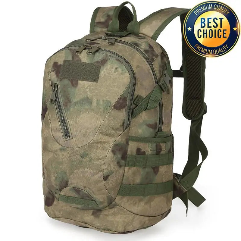 35L Tactische Rugzak - 900D Camouflage Rugtas voor Kamperen, Wandelen, Jagen en Outdoor Avonturen