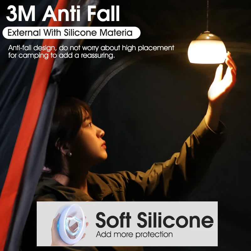 Camping Tent Hanging Light | USB Oplaadbare LED Lamp voor Outdoor Kamperen en Noodverlichting