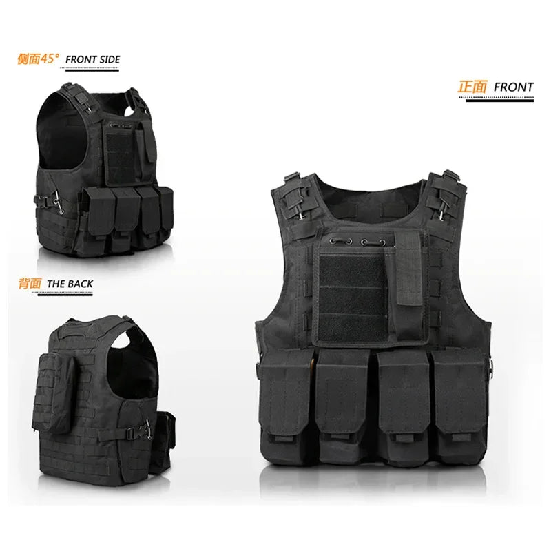 Tactisch Militair Vest | Molle Combat Vest | Airsoft & Outdoor Gear