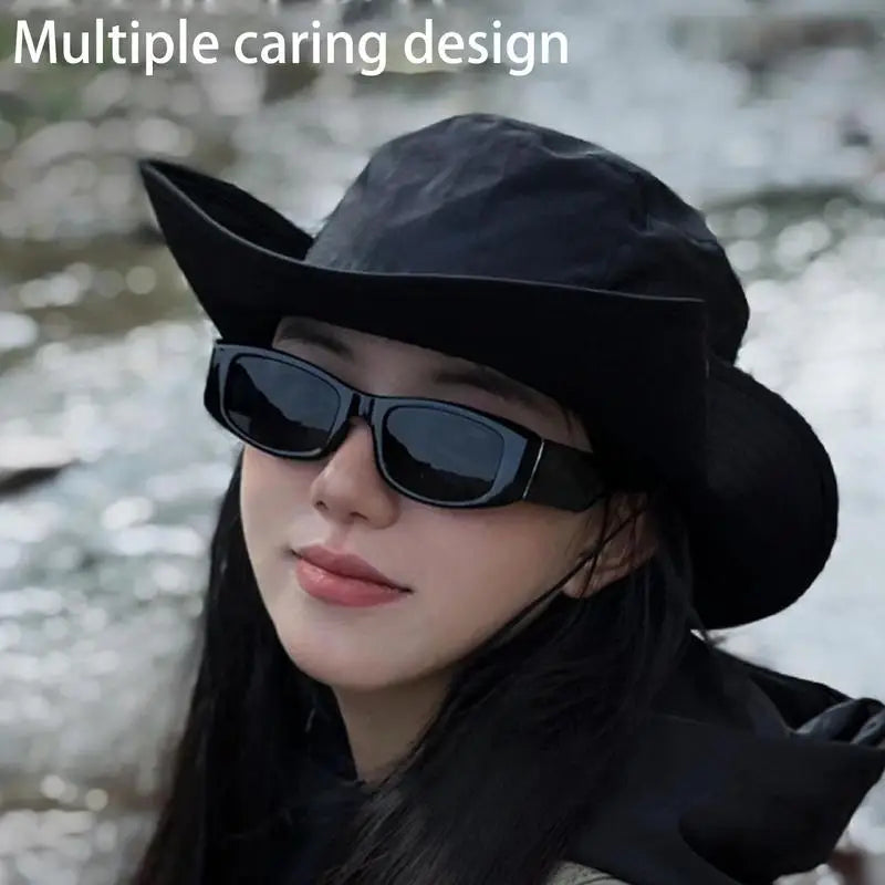 Ademende Zonnehoed – Unisex Bucket Hat met Brede Rand | Vissen, Wandelen, Kamperen & Strand