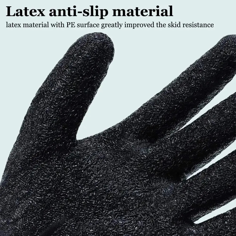 Professionele Vissershandschoenen – Latex Antislip Jacht- en Visserijhandschoenen voor Punctie- en Schuurbescherming