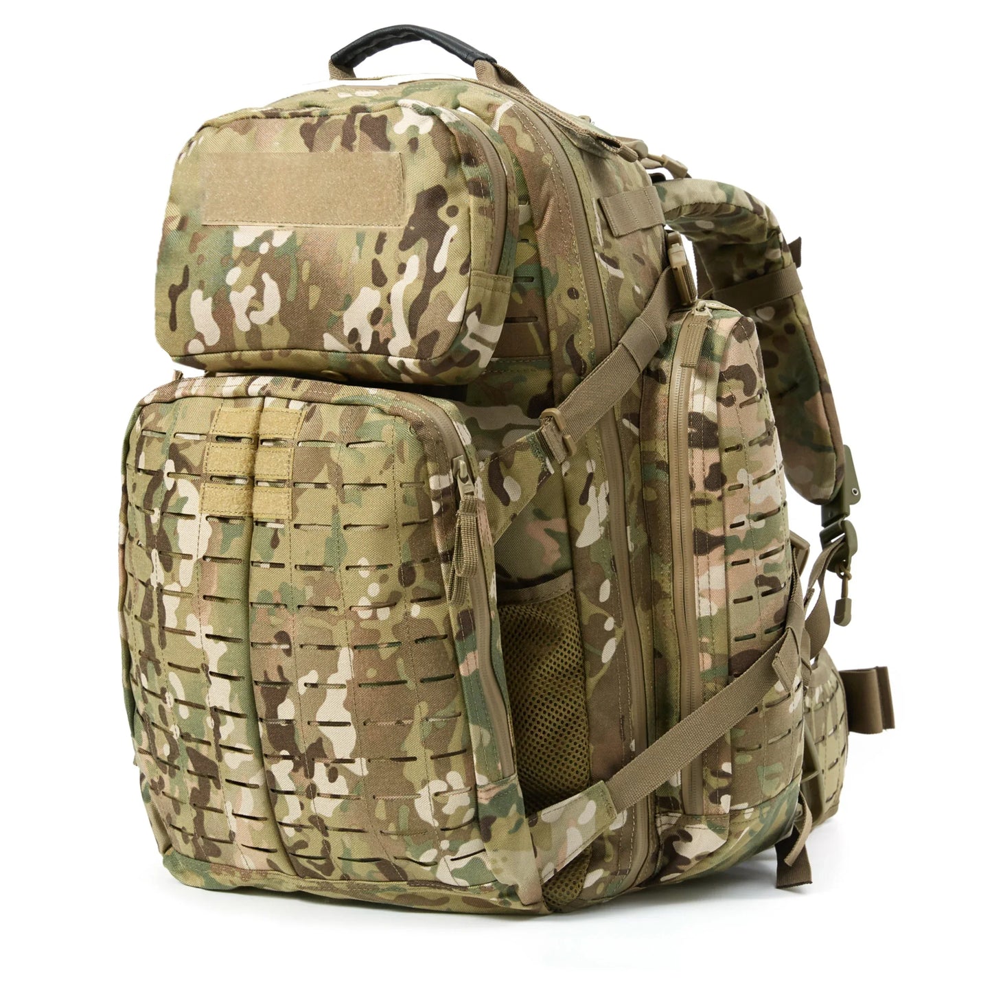 60L Militärischer taktischer Rucksack – 1000D Nylon MOLLE Outdoor-Rucksack für Wandern & Camping