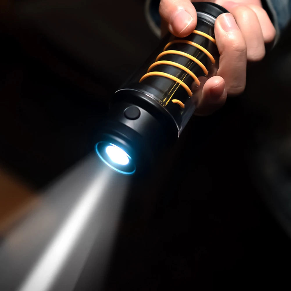 Oplaadbare Camping Lantaarn | LED Zaklamp & Kampeerverlichting | Draagbaar & Krachtig