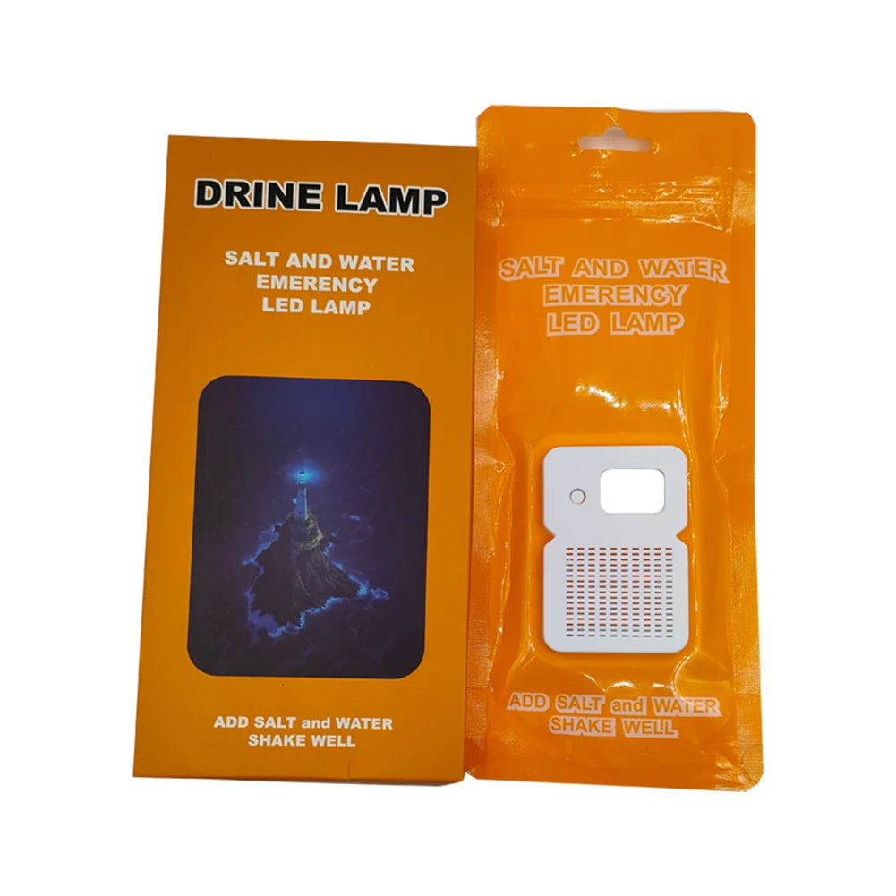 Tragbare Salzwasser-LED-Lampe – Notlicht für Camping, Nachtangeln und Outdoor-Abenteuer