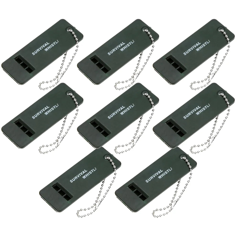 10-1PC 3-Frequency Emergency Whistle – Portable Safety Whistle for Hiking, Camping and Mountaineering