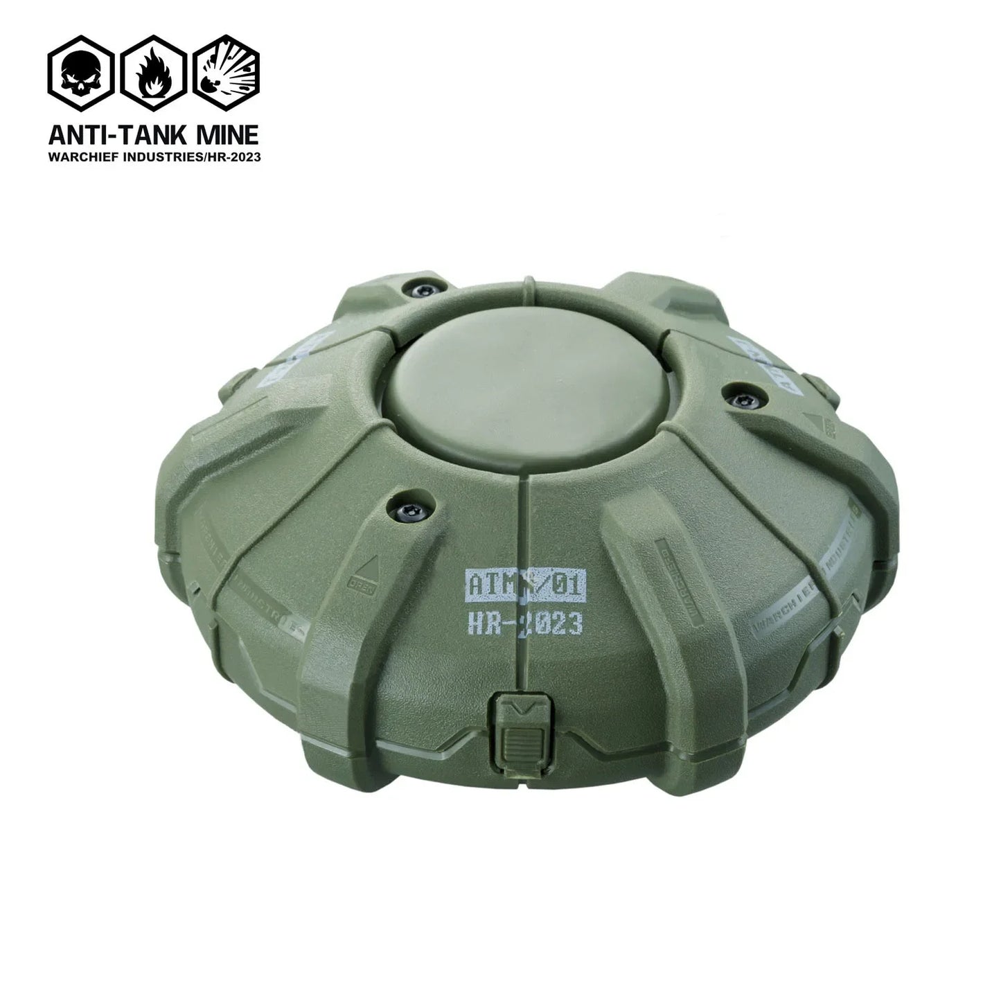 Tactische Muggencirkel Doos | Creatieve Militaire Stijl Muggenspray Rek met Deksel en Vuurvast voor Buiten en Kamperen