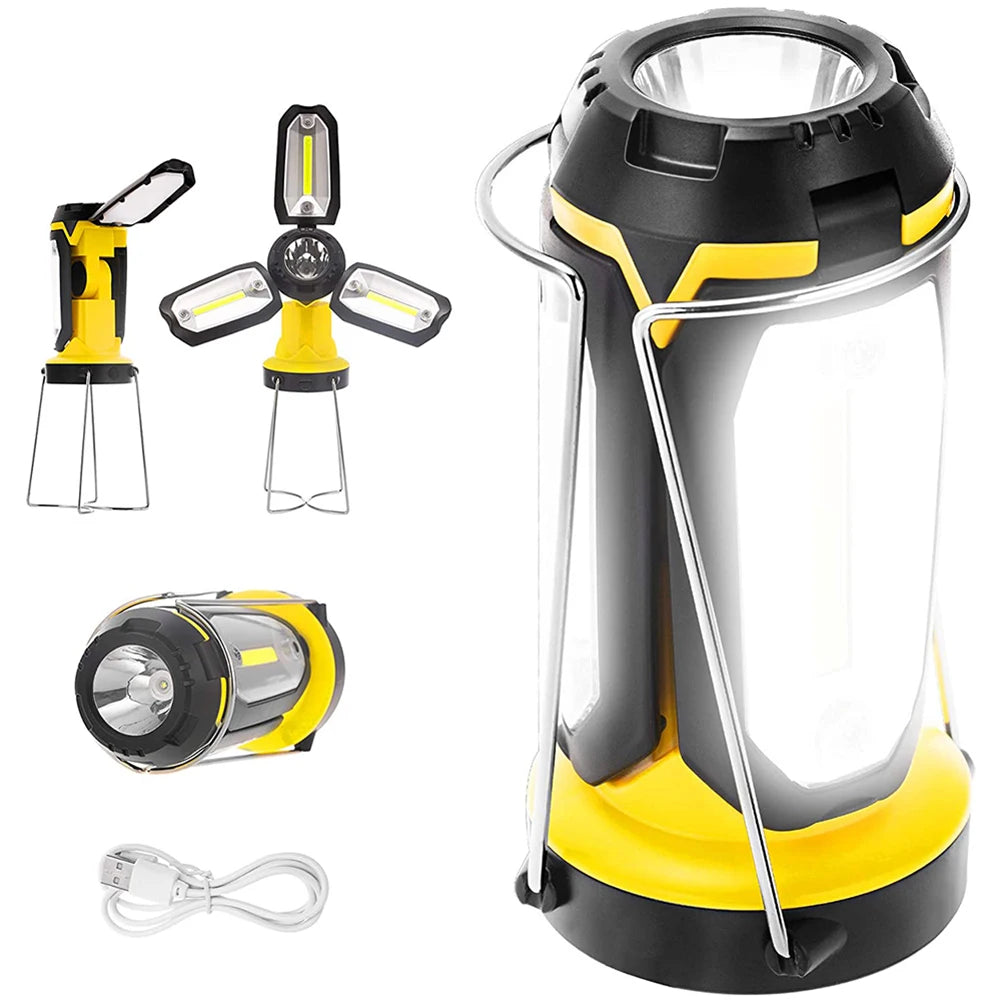 Outdoor LED Camping Lamp | 6 Lichtmodi | USB Oplaadbaar | Noodverlichting