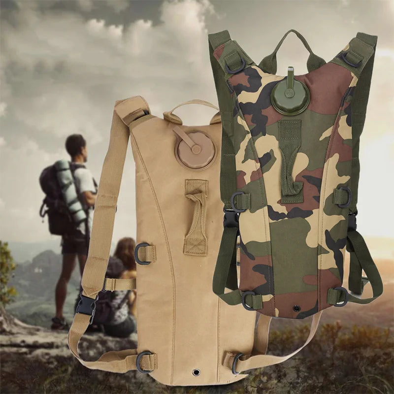 3L Tactische Hydratatie Rugzak – Outdoor Waterzak voor Hiking & Fietsen