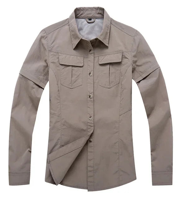 Dames Outdoor Shirt – Sneldrogend & Ademend