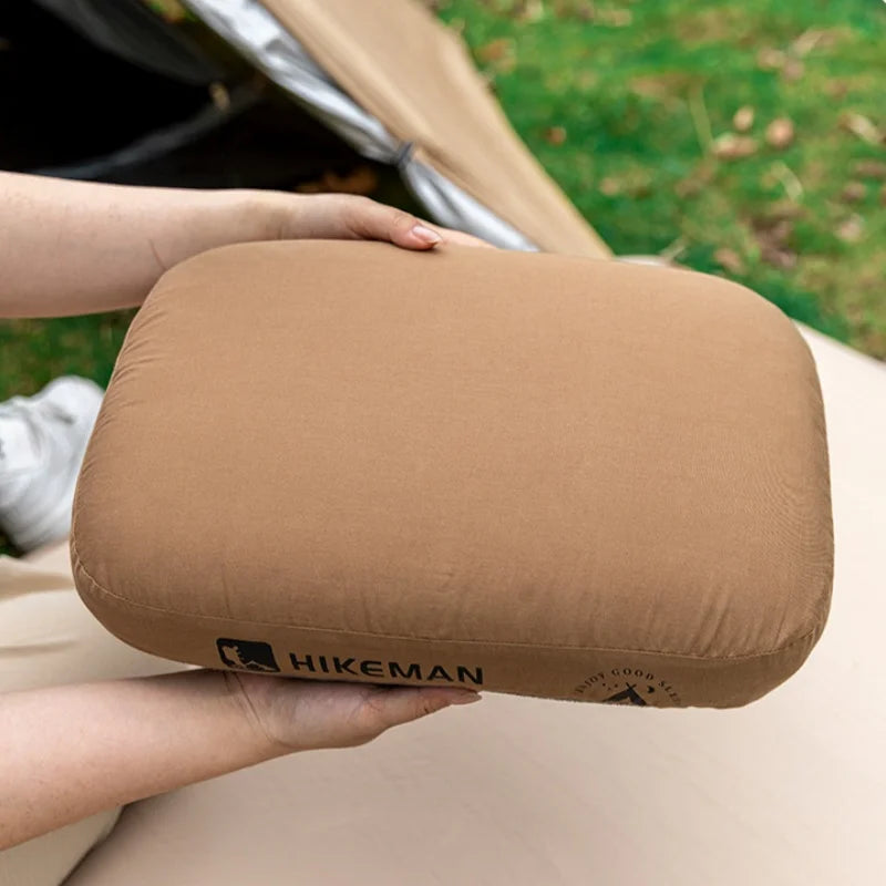 Outdoor Camping Kussen | Geheugenfoam Reiskussen voor Cervicale Ondersteuning en Lunchpauze | Tragere Terugslag