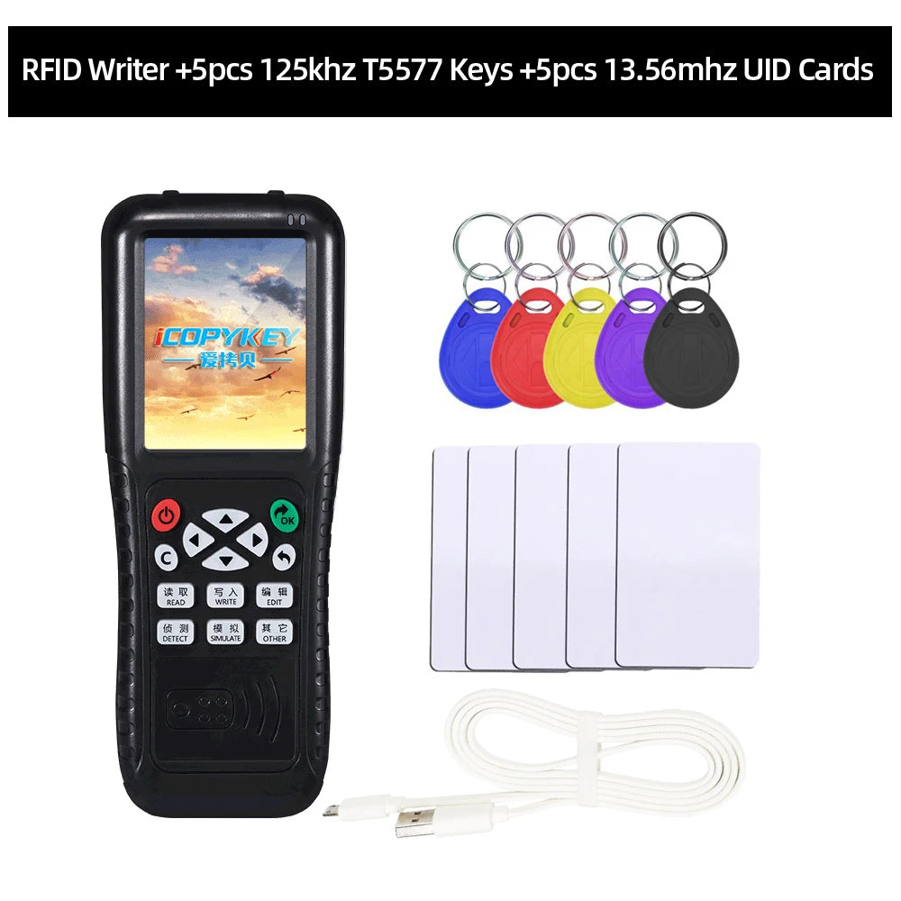 RFID Lezer & Schrijver | NFC Kaart Kopieerapparaat | USB Programmer met Gratis Software