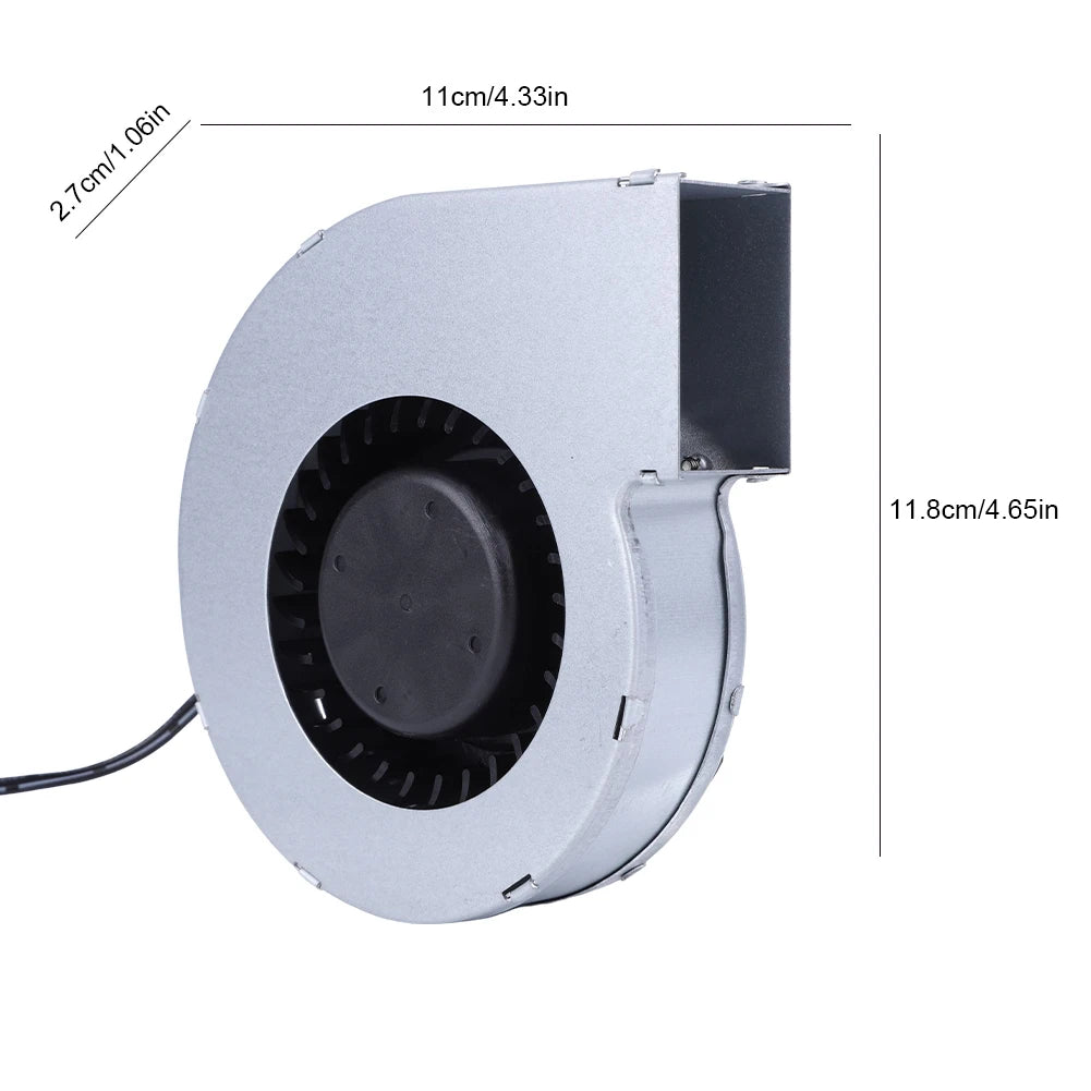 12V BBQ Ventilator | 6000RPM | Variabele Snelheidsregeling | Turbo Blower voor Grill, Houtkachel & Outdoor Koken