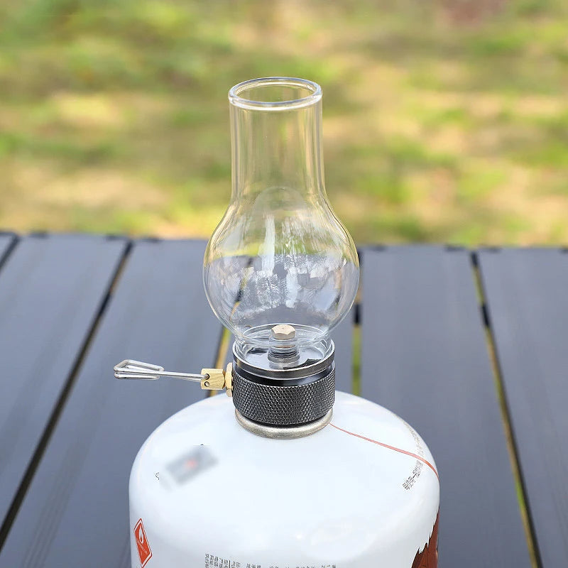 Draagbare Camping Gas Kaarslamp | Compacte Butaan Gaslamp voor Outdoor Kamperen, Vissen en Picknick