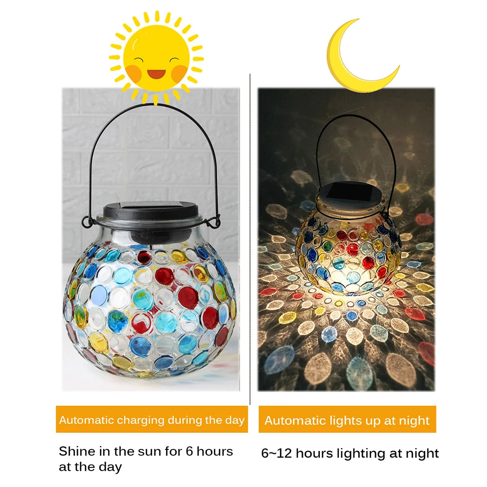 LED Solar Tafellamp – Glazen Fles Nachtlamp op Zonne-energie voor Tuin, Terras & Camping