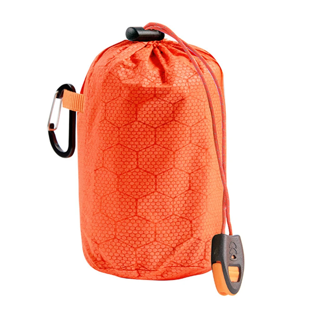Waterdichte Thermische Noodslaapzak - Lichtgewicht Survival Bivakzak en Dekentje voor Camping, Hiking en Outdoor