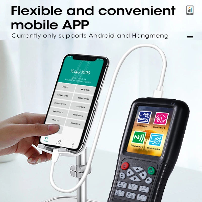 RFID Lezer & Schrijver | NFC Kaart Kopieerapparaat | USB Programmer met Gratis Software