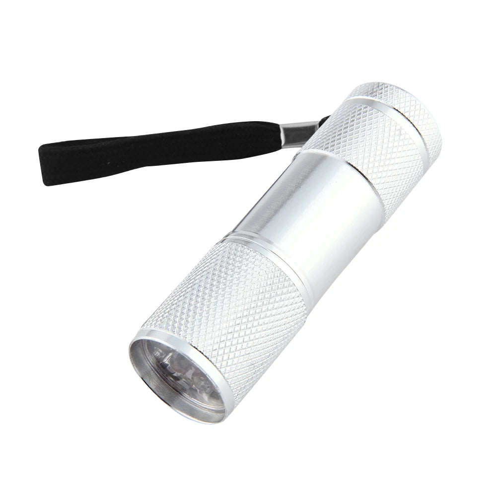 Tragbare UV-Taschenlampe – 395 nm Ultraviolett-Taschenlampe mit Anti-Rutsch-Design