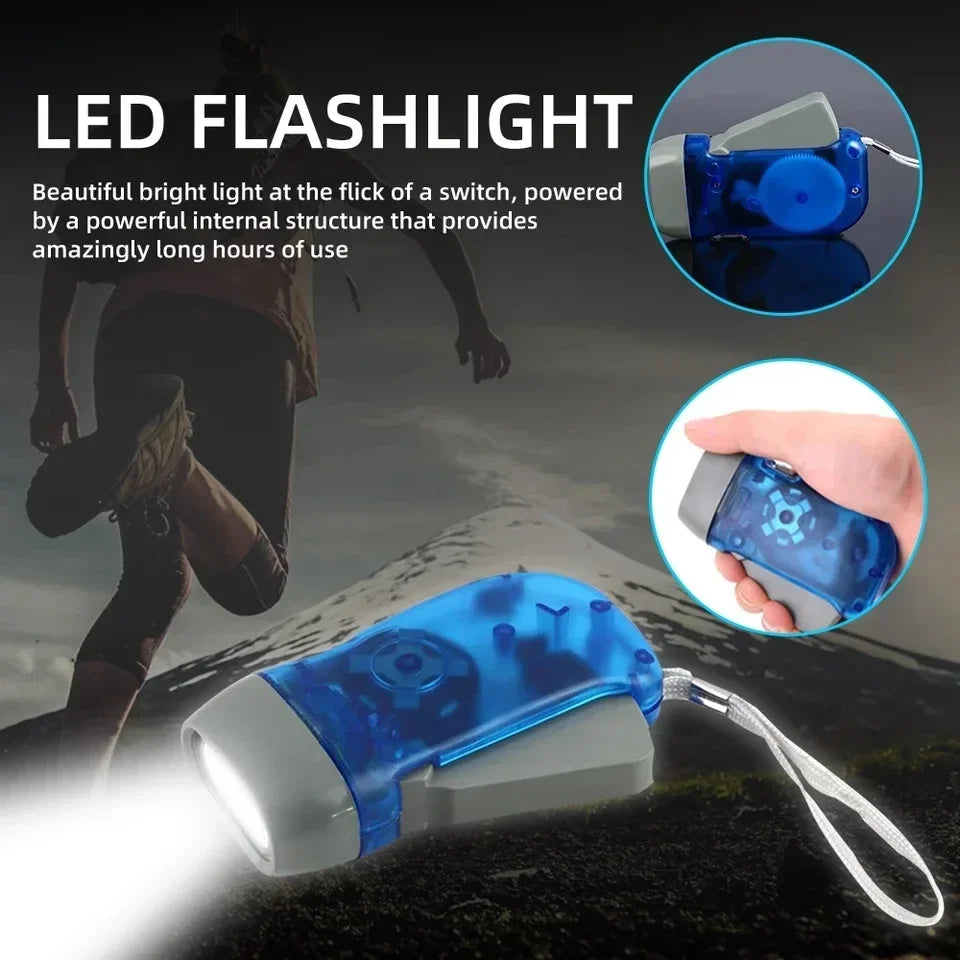 Auto-Guardian Laterne mit Druck und wiederaufladbar – wasserdichtes LED-Licht für Campingnacht und Radfahren