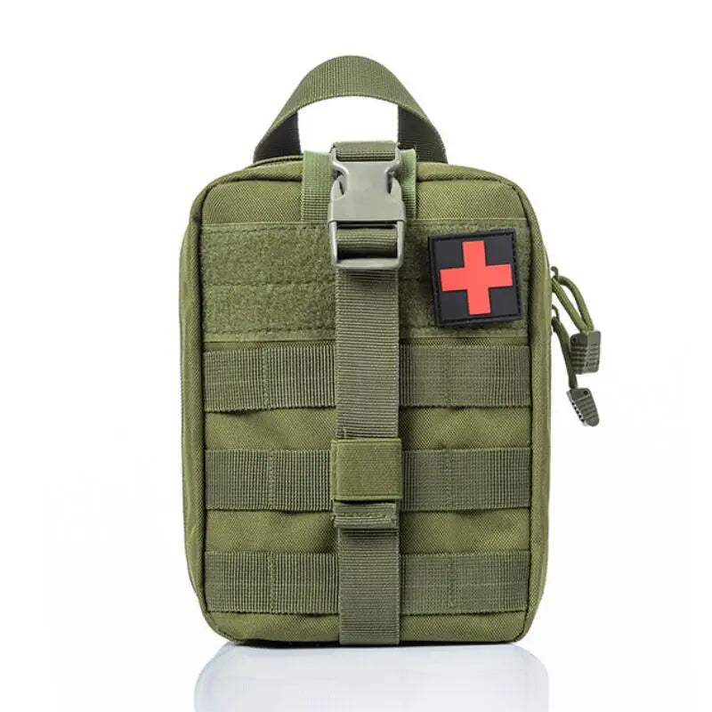 Molle Militaire Buidel - EDC EHBO Kit, Tactische Outdoor Medische Noodtas voor Camping, Jacht en Overleving