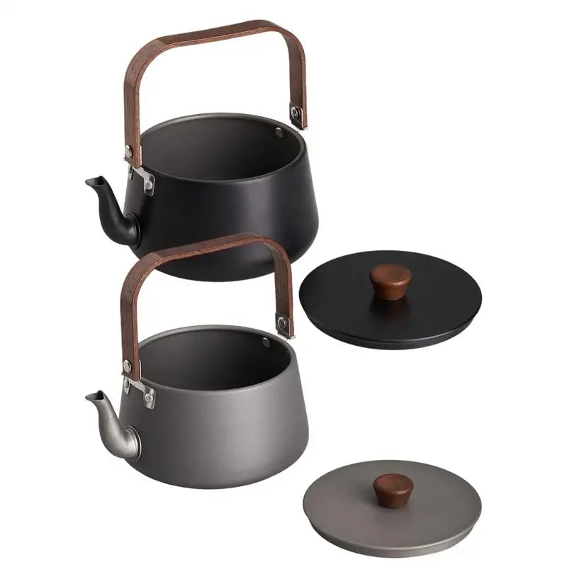 Draagbare Camping Theeketel 1.1L – Outdoor Waterketel & Koffiepot
