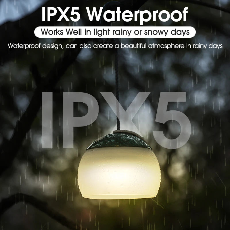 Camping Tent Hanging Light | USB Oplaadbare LED Lamp voor Outdoor Kamperen en Noodverlichting