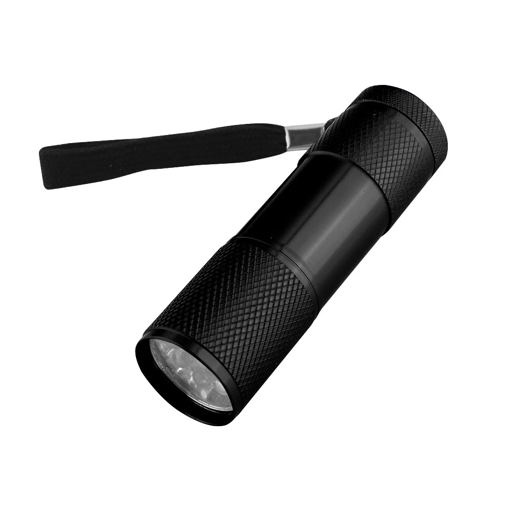 Tragbare UV-Taschenlampe – 395 nm Ultraviolett-Taschenlampe mit Anti-Rutsch-Design