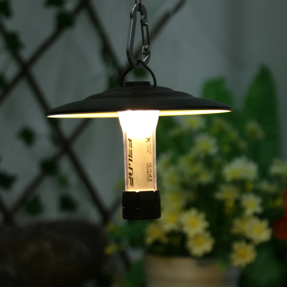 LED Camping Lamp | Oplaadbare 2600mAh Zaklamp & Lantaarn | Waterdicht & Compact