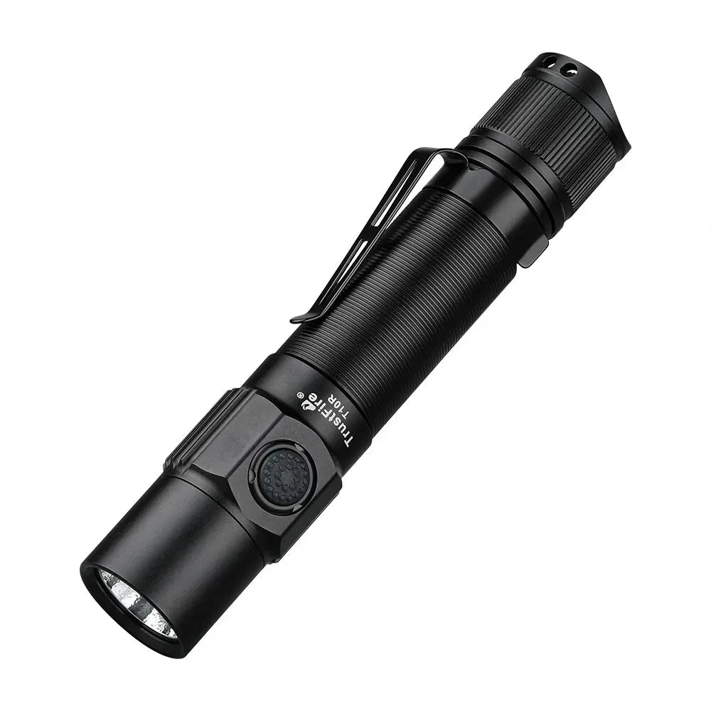 Tactische LED Zaklamp 1800 Lumen - Krachtige Oplaadbare Zaklamp met Type C USB voor Leger en Outdoor