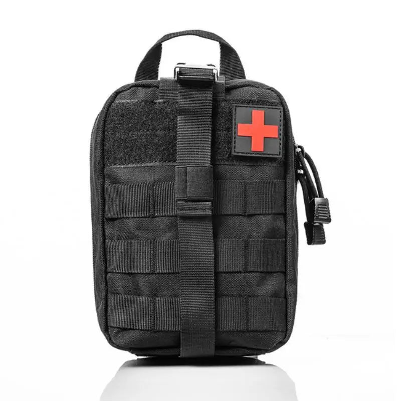 Molle Militaire Buidel - EDC EHBO Kit, Tactische Outdoor Medische Noodtas voor Camping, Jacht en Overleving
