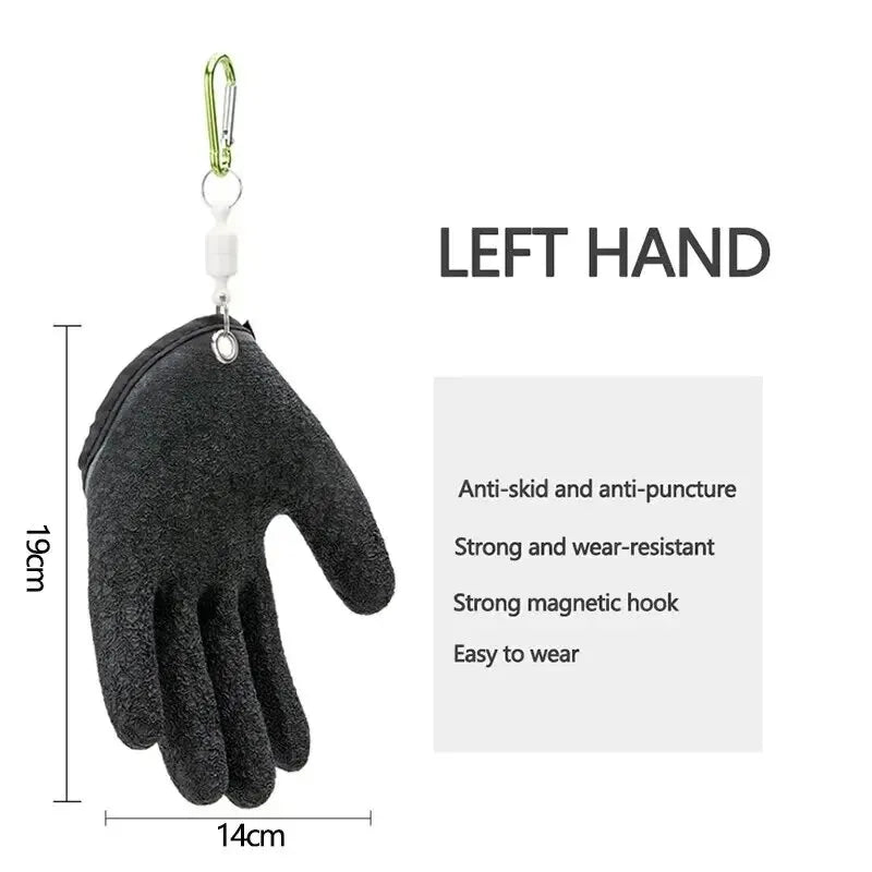 Professionele Vissershandschoenen – Latex Antislip Jacht- en Visserijhandschoenen voor Punctie- en Schuurbescherming