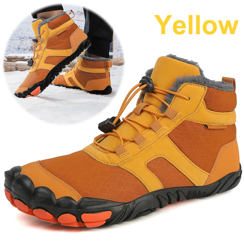 Winter Snow Boots - Waterbestendige Anti-Slip Hiking Schoenen voor Buiten, Lichtgewicht en Koudbestendig Trekking Boots voor Reizen