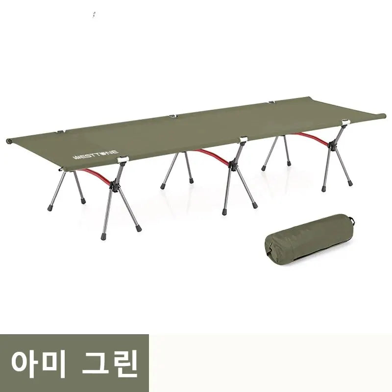 Camping Cot Vouwbed | Ultralicht Aluminium Slaapbed voor Outdoor Hiking, Backpacking en Reizen