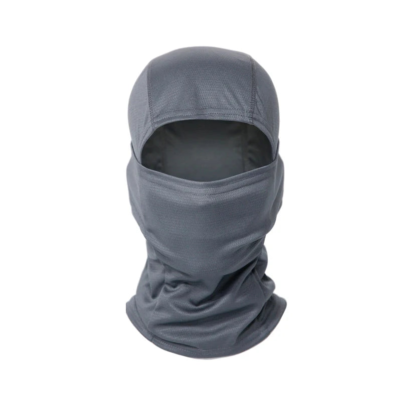 Camouflage Balaclava Hoed voor Fietsers & Jagers – Volledige Gezichtsmasker voor Buiten, Skiën, Motorhelm Binnenmuts