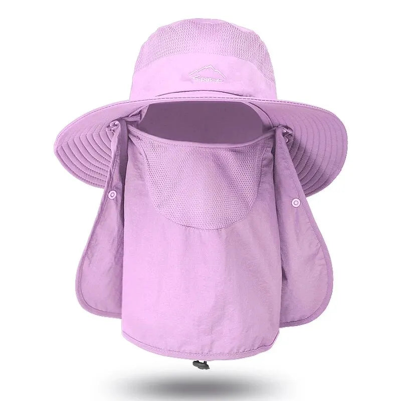 100% Nylon Zomer Buiten Fisherman Hat - Sneldrogend en Zonnebeschermend Hoed voor Mannen en Vrouwen