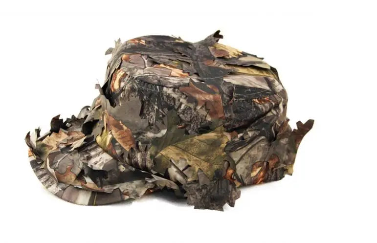 Camouflage Jagd- und Angelmütze – Outdoor-Sportmütze mit Maske und Schal für Airsoft, Wandern und Angeln