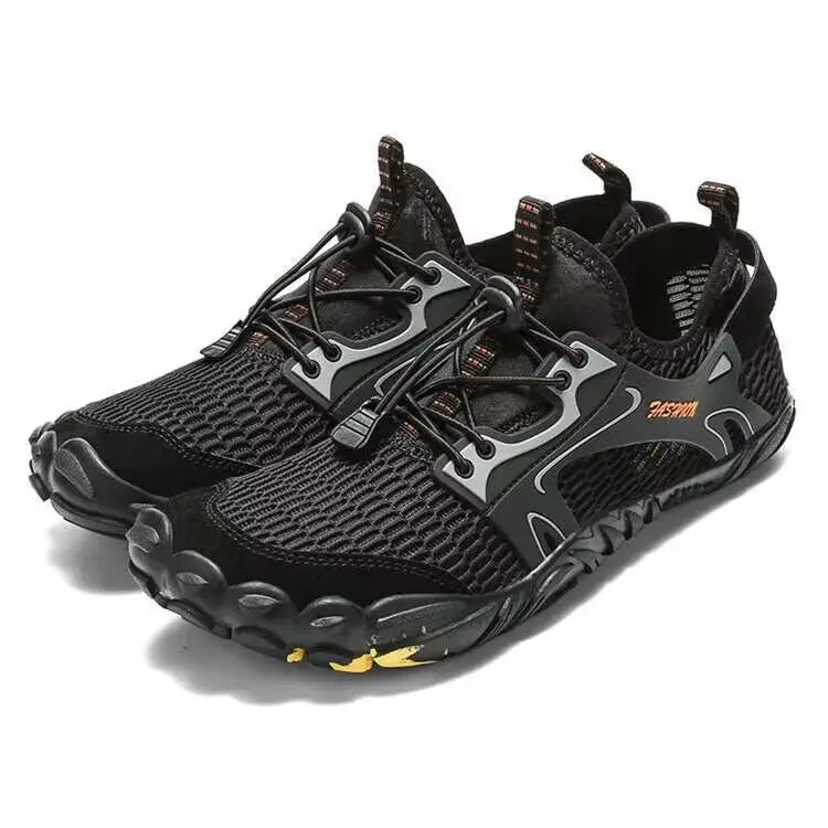 Wading Schoenen voor Mannen - Ademend Water Hiking Schoenen, Sneldrogende Mesh Sneakers voor Buiten en Klimmen