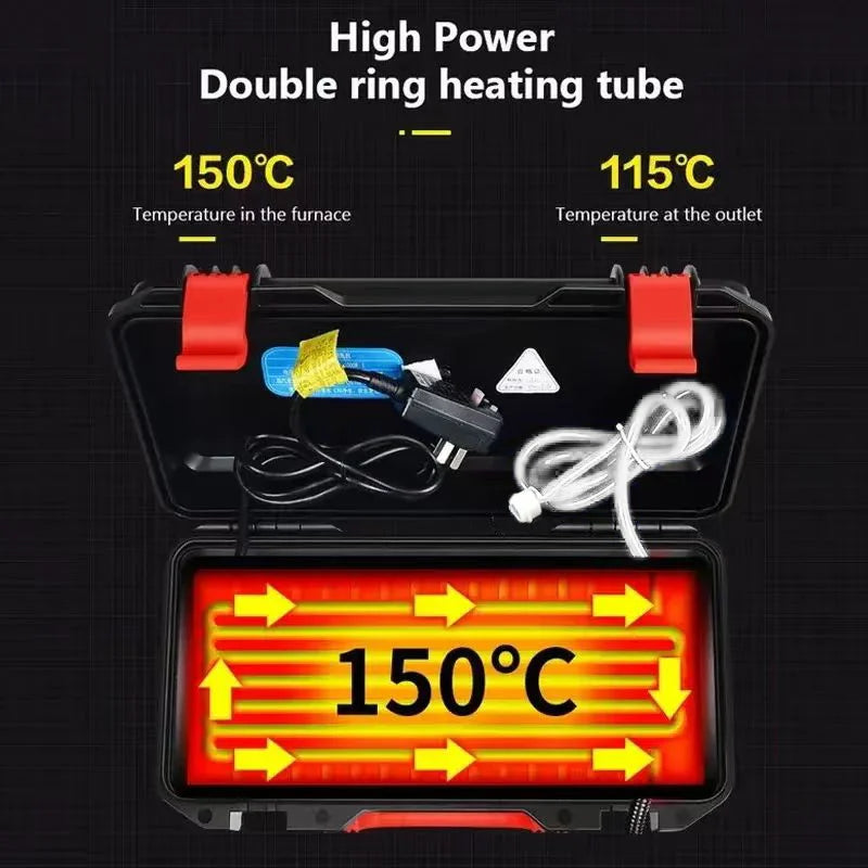 Professionele 3000W Stoomreiniger – Instelbare Stoomfunctie – Voor Keuken, Auto, Airco & Badkamer