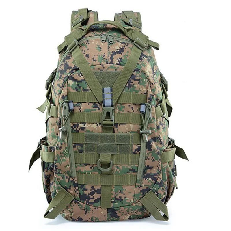 40L Tactische Rugzak met Molle โ Outdoor Reistas voor Heren | Hiking, Kamperen & Vissen