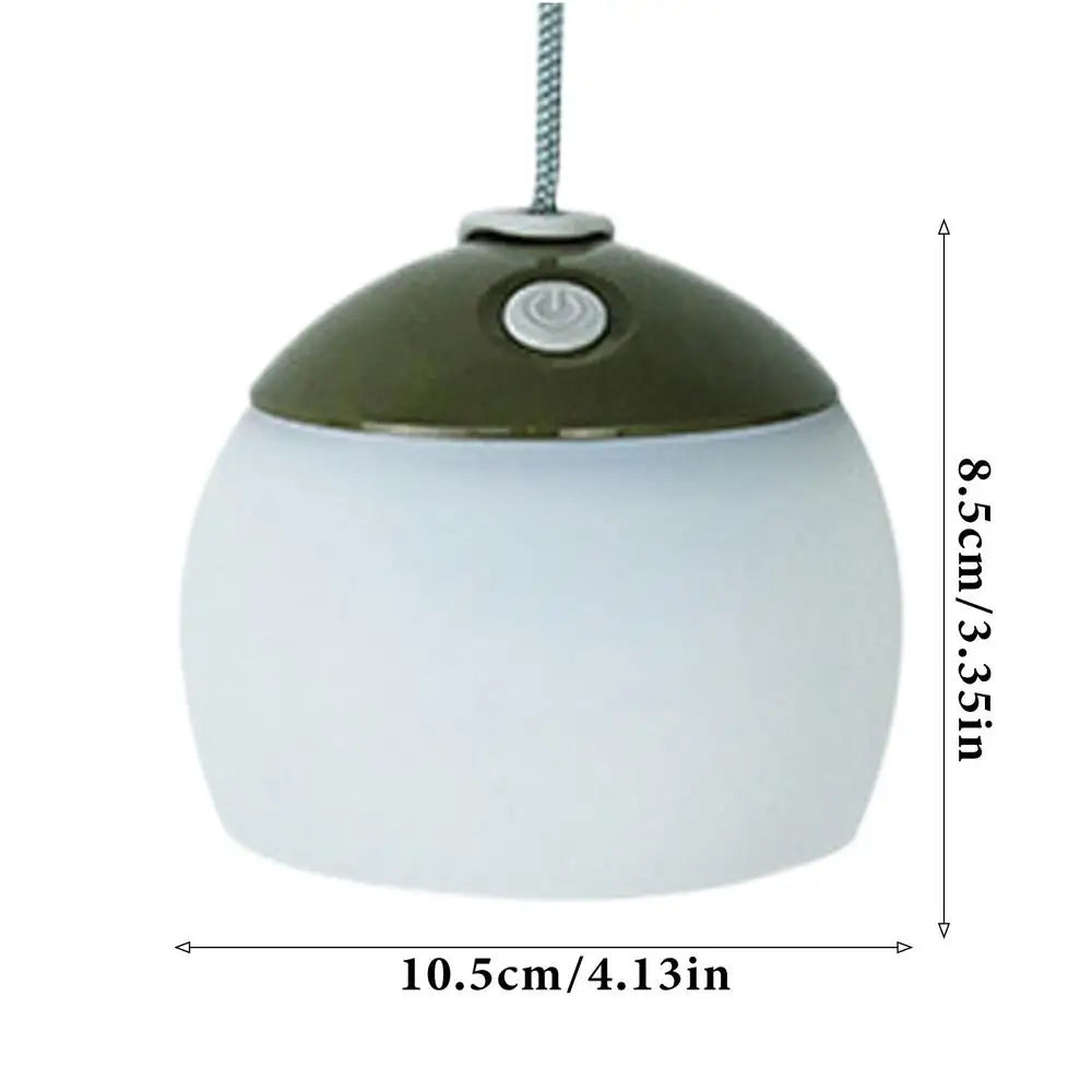 Camping Lantaarn met Haak | Oplaadbare LED Tentlamp | 4 Lichtmodi | Draagbare Outdoor Lantaarn
