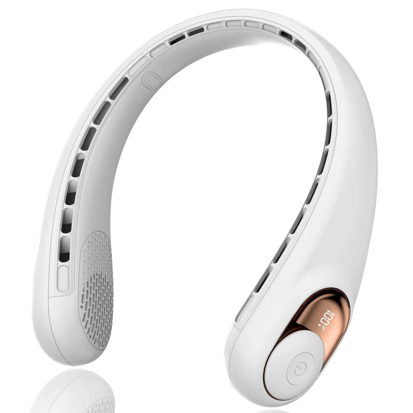 Draagbare Mini Nekventilator | 4000mAh Oplaadbare Bladloze Airconditioner | Stil & Draagbaar voor Zomer
