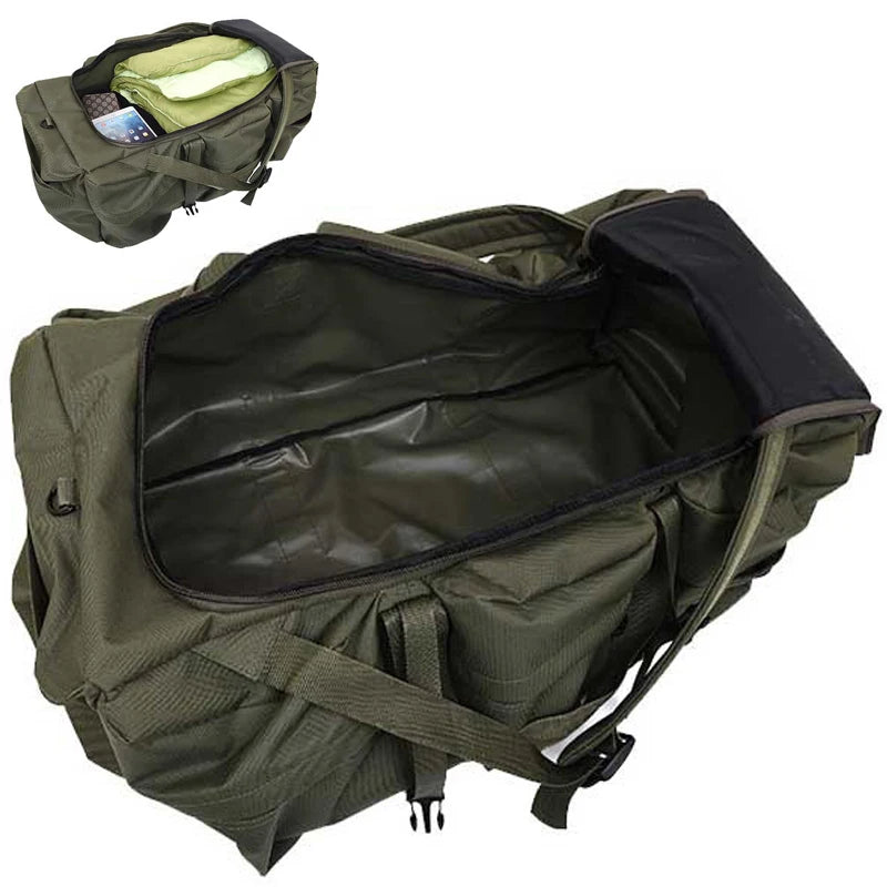 100L Grote Camping Rugzak en Duffeltas - Outdoor Reistas voor Hiking, Trekking, en Weekendtrips
