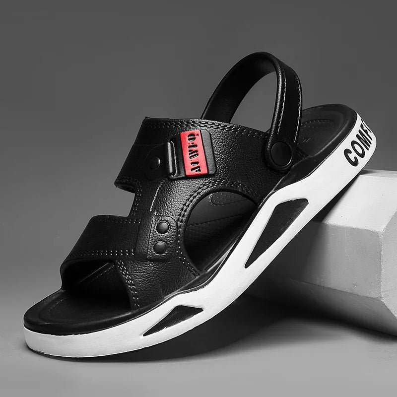 Heren Slippers Zomer 2025 – Lichtgewicht EVA Sandalen met Dikke Zool, Anti-slip, Open Teen, Outdoor