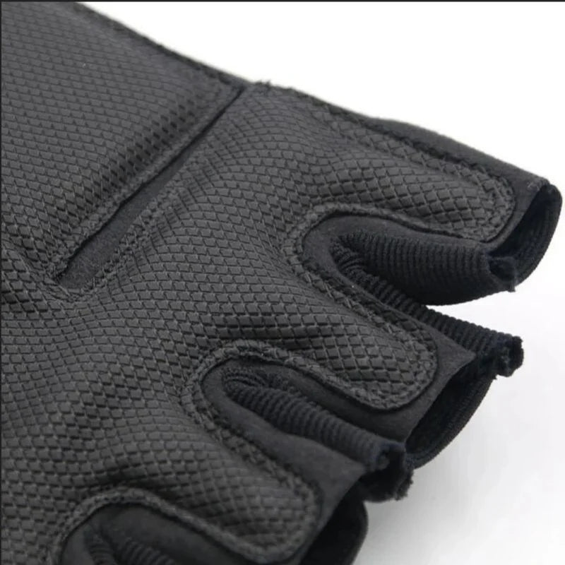Tactische Half Finger Handschoenen โ Militair Sportmodel voor Schieten, Airsoft, Fietsen & Motor