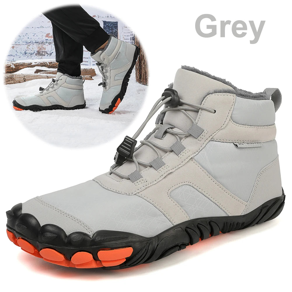 Winter Snow Boots - Waterbestendige Anti-Slip Hiking Schoenen voor Buiten, Lichtgewicht en Koudbestendig Trekking Boots voor Reizen