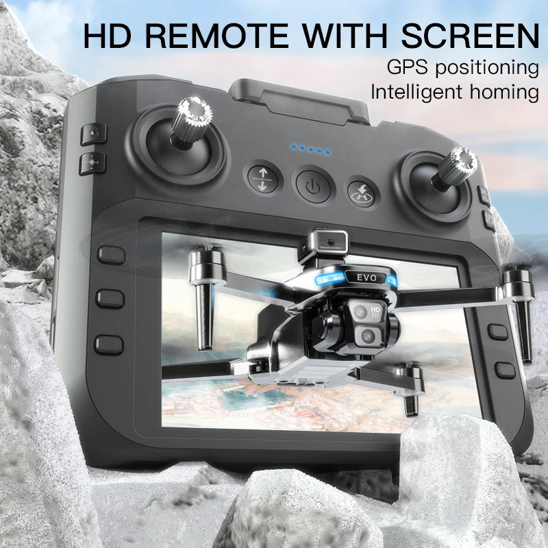 8K Professionele GPS Drone – HD Camera, 5G WiFi FPV Video, 4K UAV met 5.9'' Groot Scherm Afstandsbediening – SG109 PRO MAX - Bivy Shop