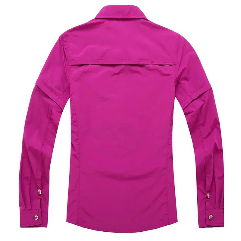 Dames Outdoor Shirt – Sneldrogend & Ademend