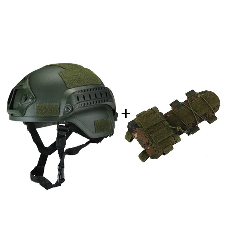MICH2000 Airsoft Taktischer Helm – Outdoor CS, Paintball und Sicherheitsschutz für Sport und Jagd