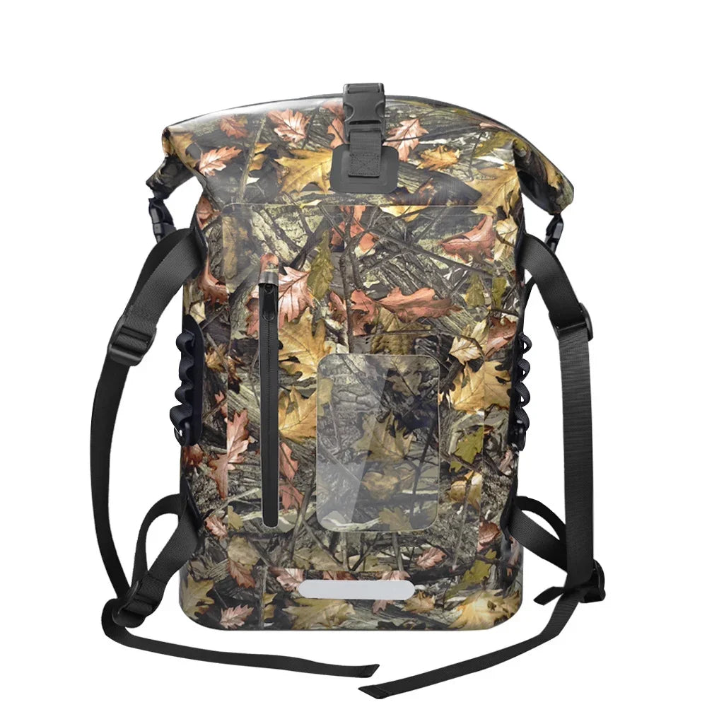 30L Waterdichte Drift Tas - Zwem Rugzak voor Rafting, Kanoën, Kamperen, Trekking, met Molle Systeem en Reflecterende Strips