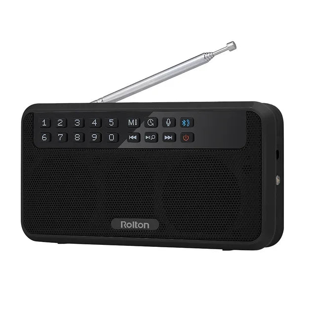 Notfallradio mit Solarpanel und Handkurbel – 5000 mAh Powerbank, Taschenlampe, wasserdicht, Survival-Radio für Camping