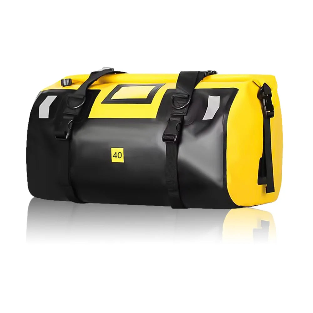 Motorcycle Dry Bag 40L/66L - Waterdichte Reflecterende Duffle Bag voor Reizen, Kamperen, Skiën, Fietsen, en Outdoor Avonturen